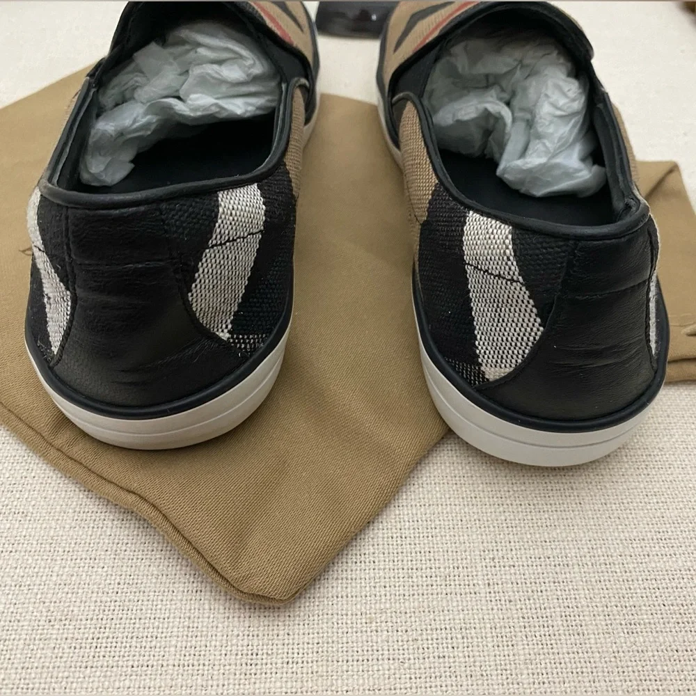 Burberry heart check Slip On Sneakers - Picture 4 of 6